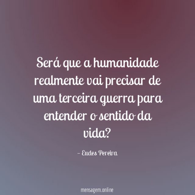 Será que a humanidade realmente vai precisar de