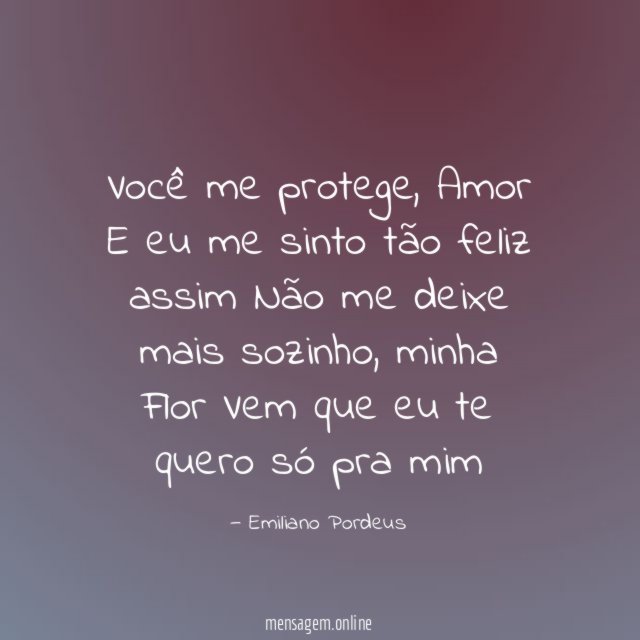 Você me protege
