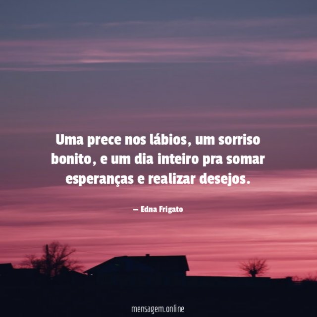 Uma prece nos lábios