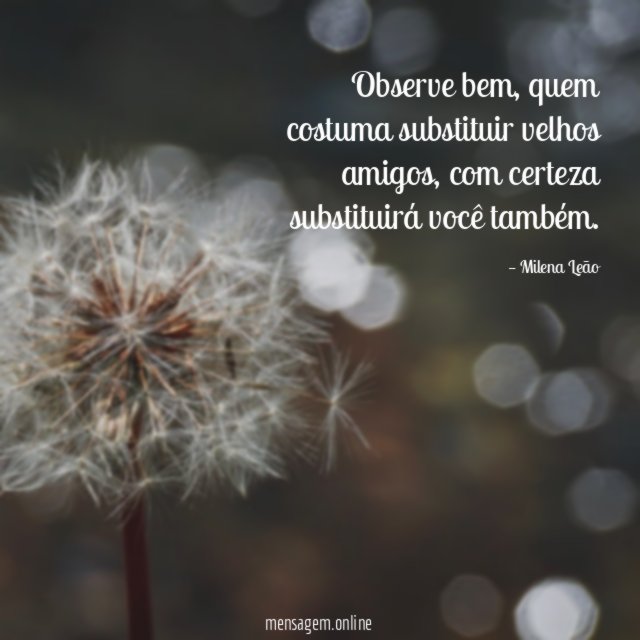 Observe bem