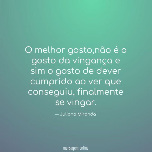 O melhor gosto
