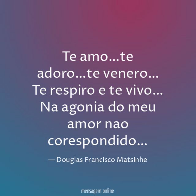 Te amo