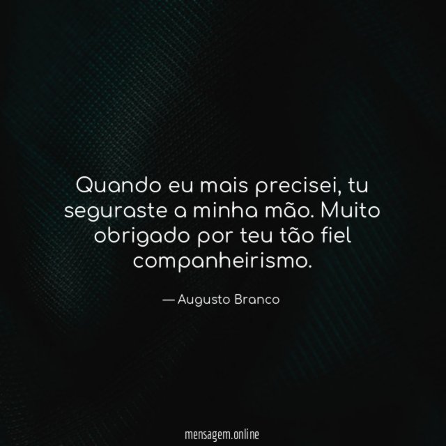 Quando eu mais precisei