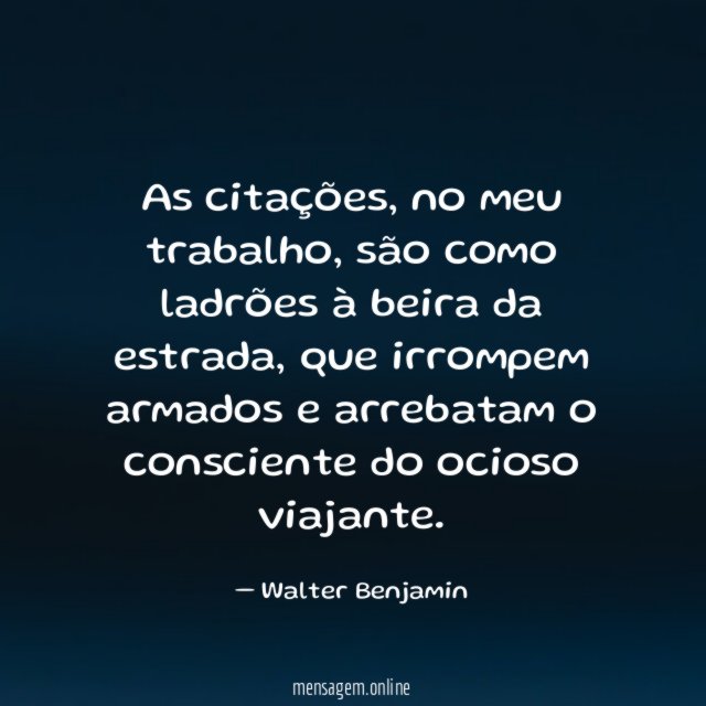 As citações