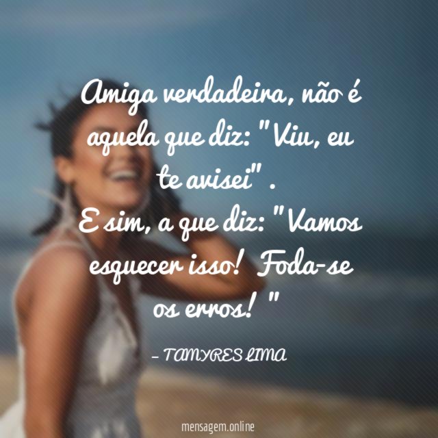 Amiga verdadeira