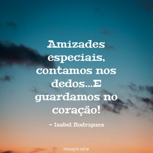 Amizades especiais