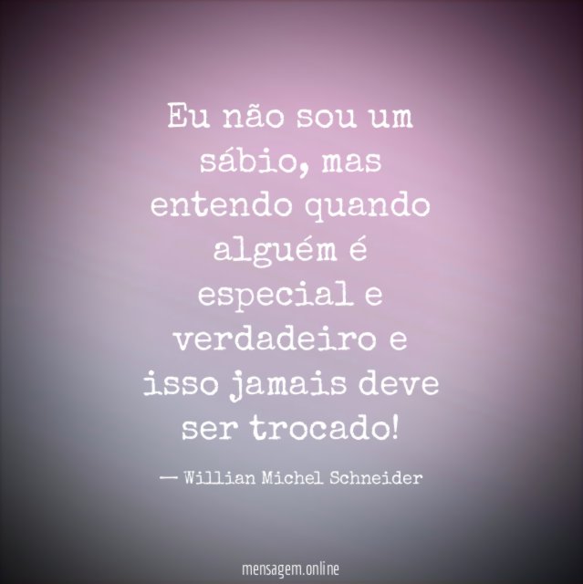 Eu não sou um sábio