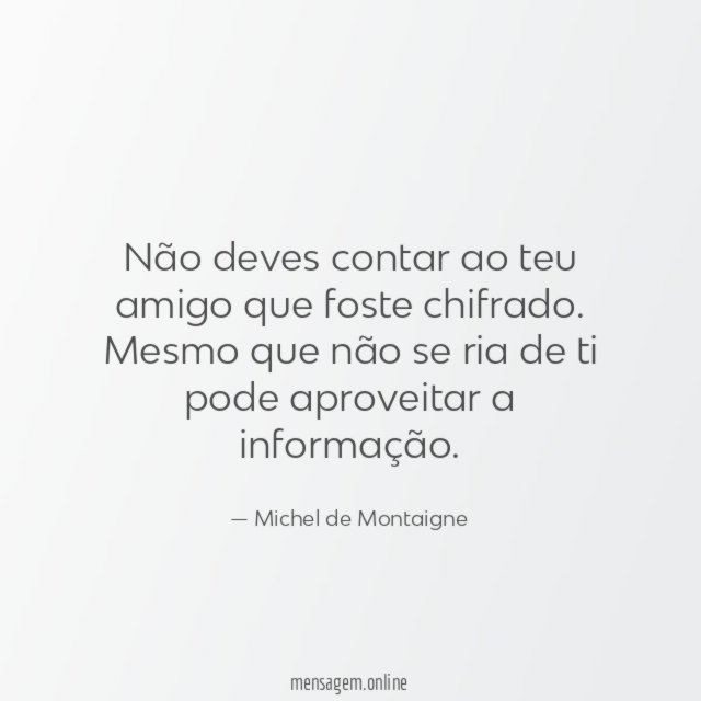 Não deves contar ao teu amigo que foste chifrado