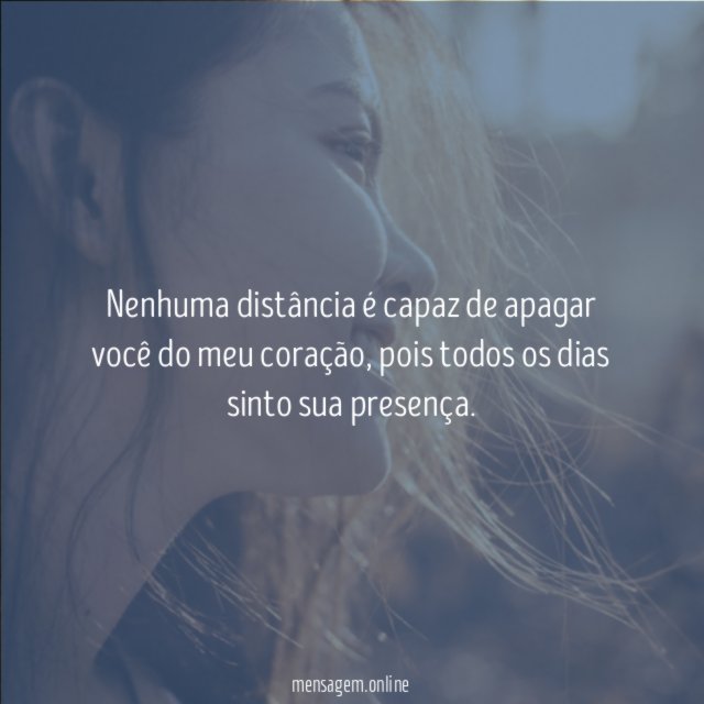 Ainda sinto sua presença