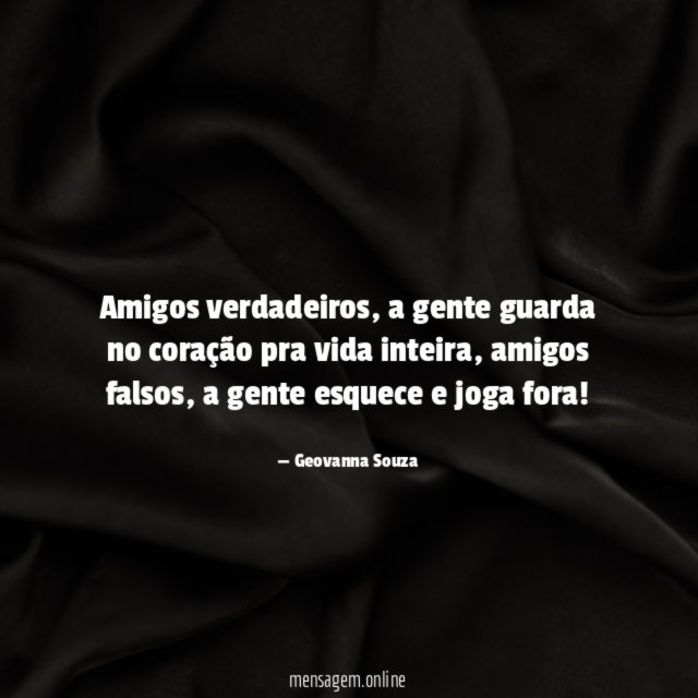 Amigos verdadeiros