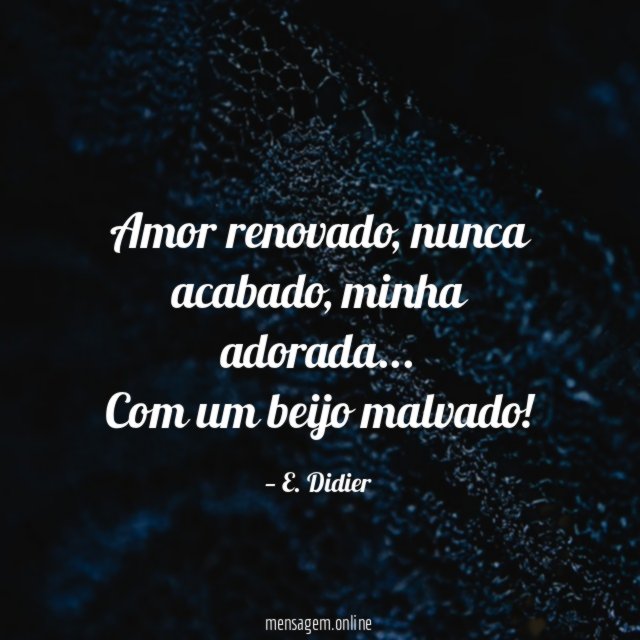 Amor renovado