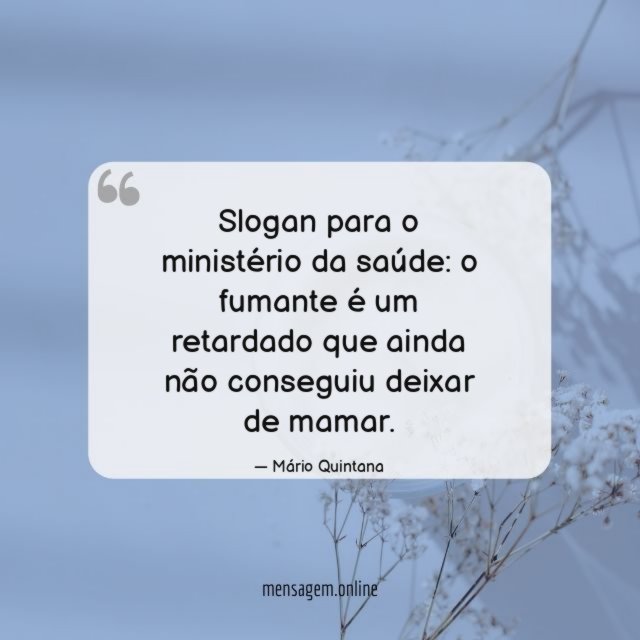 Slogan para o ministério da saúde
