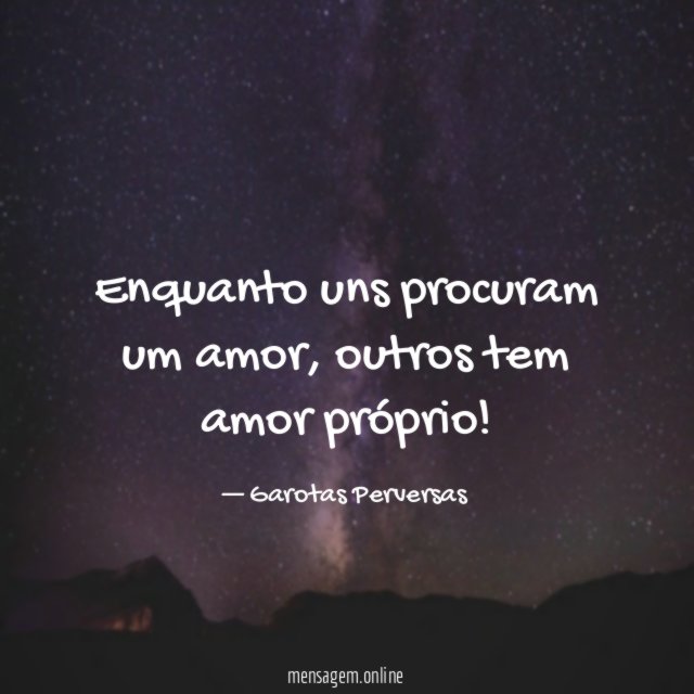 Enquanto uns procuram um amor