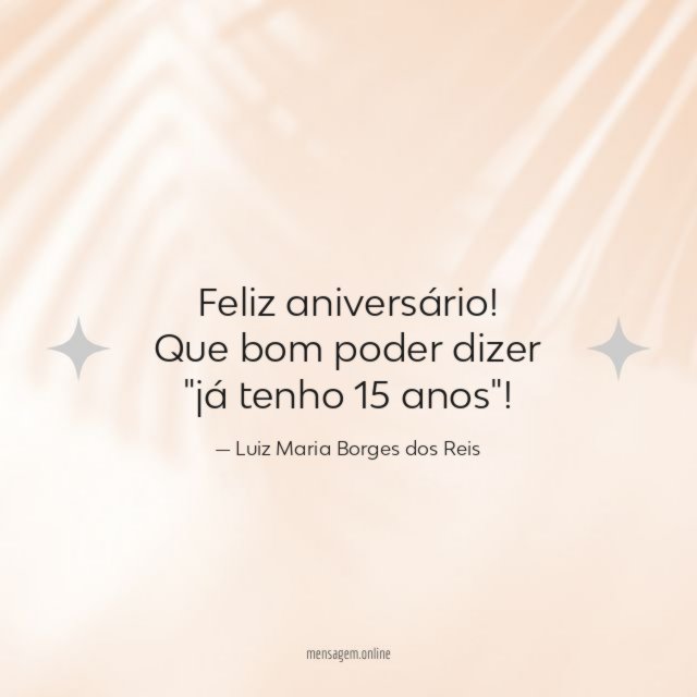 Feliz aniversário