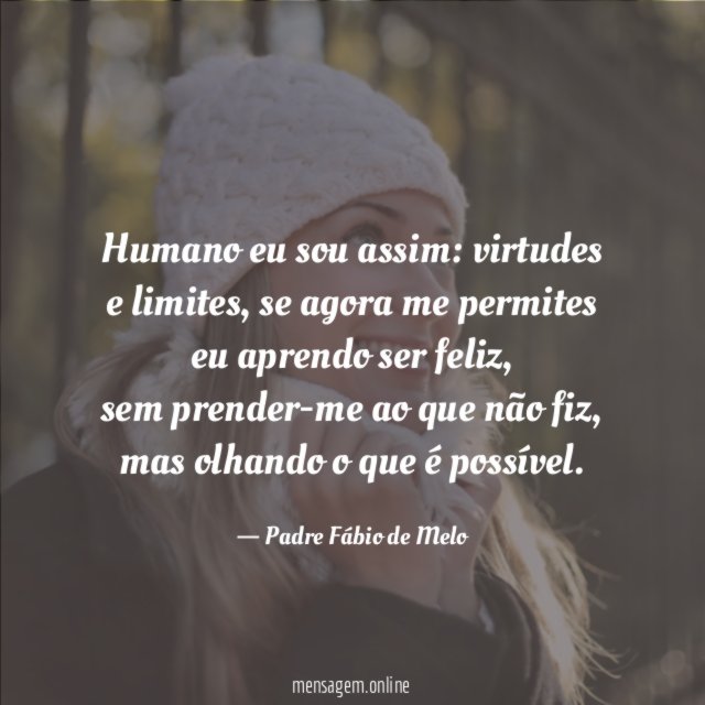 Humano eu sou assim