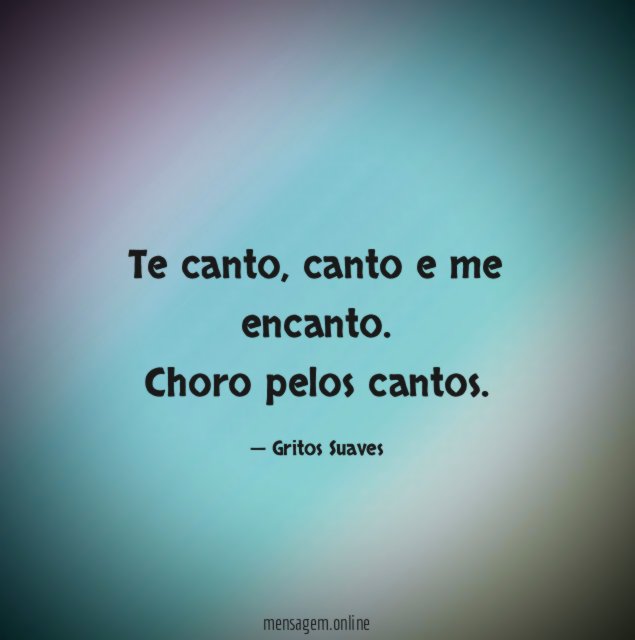 Te canto