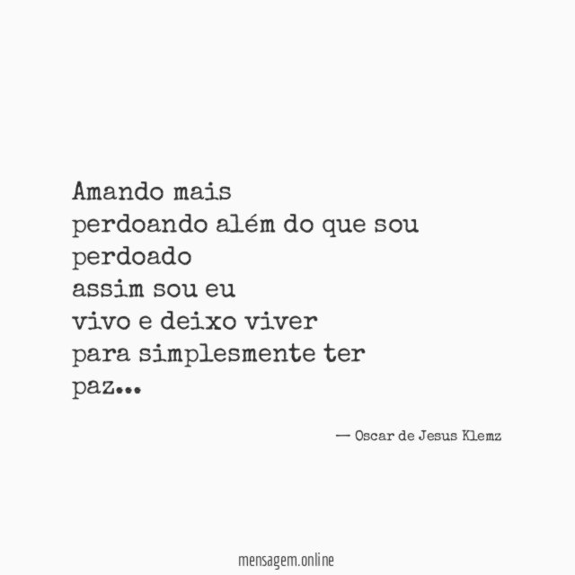 Amando mais perdoando além do que sou perdoado assim