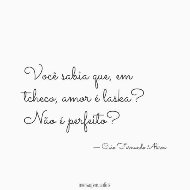 Você sabia que