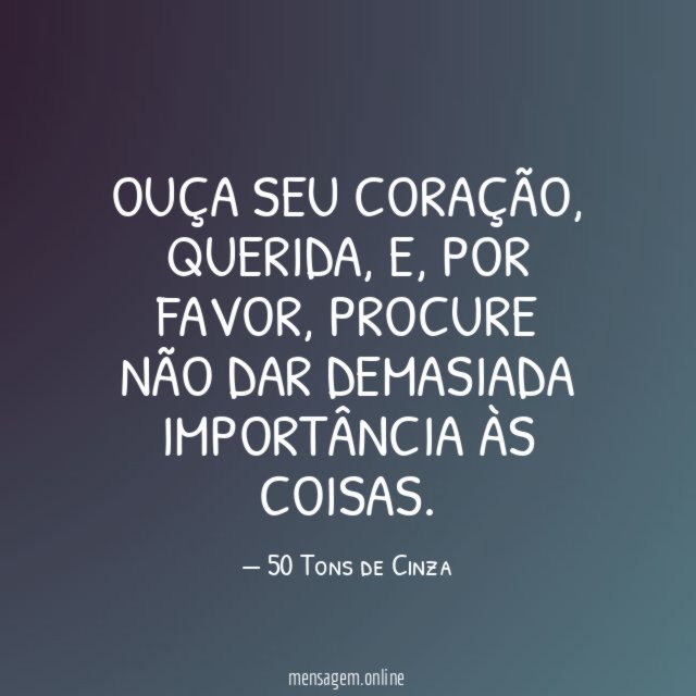 Ouça seu coração