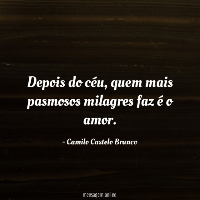 Depois do céu