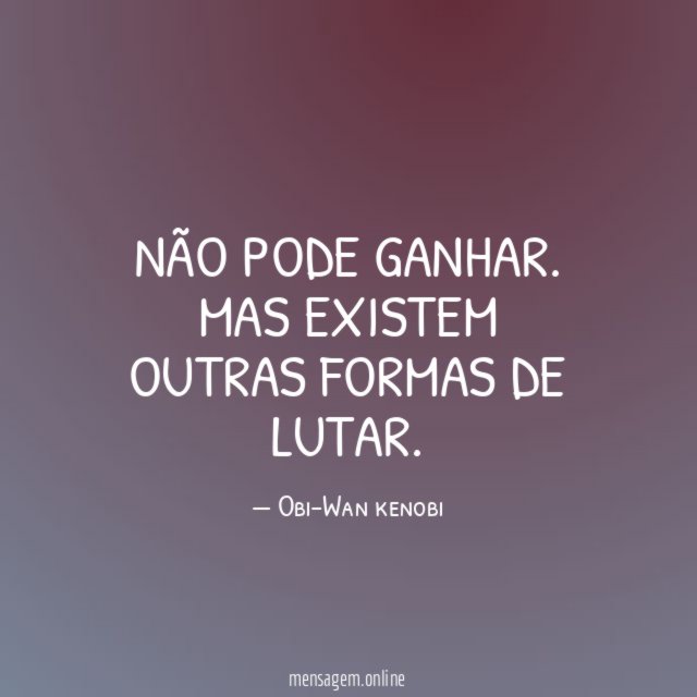 Não pode ganhar