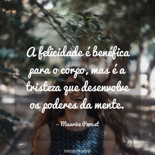A felicidade é benéfica para o corpo