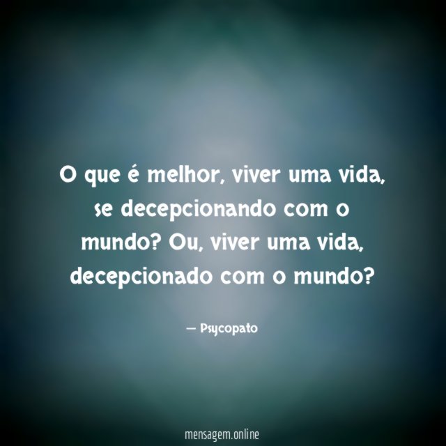 O que é melhor