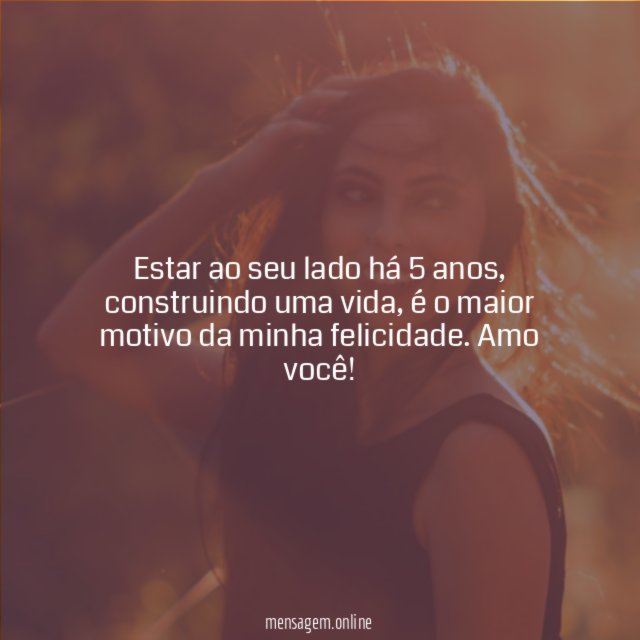 5 anos construindo uma família