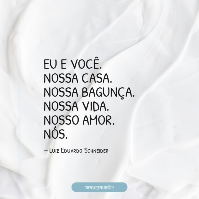 Eu e você