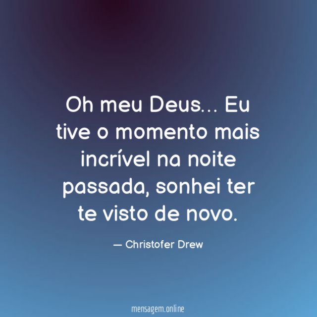 Oh meu Deus