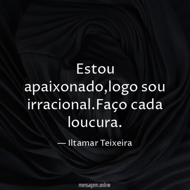 Estou apaixonado