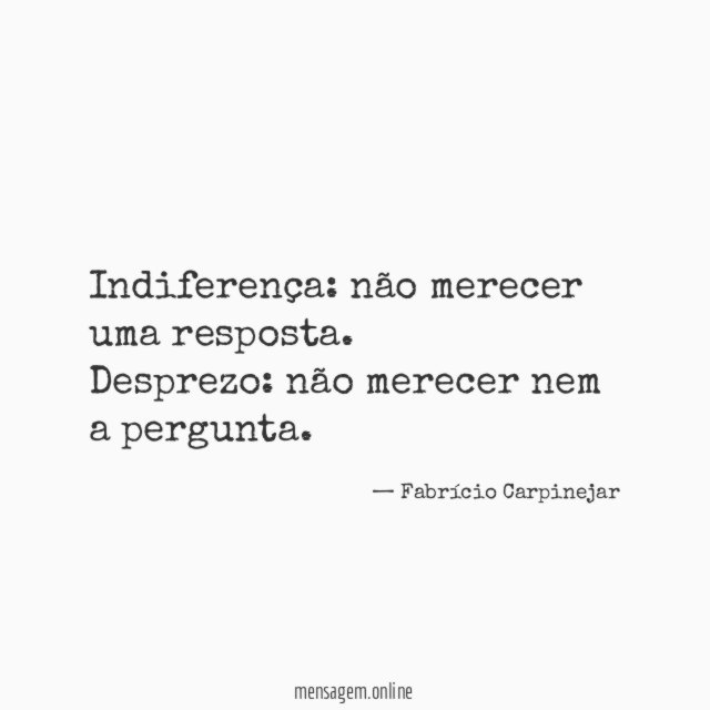 Indiferença