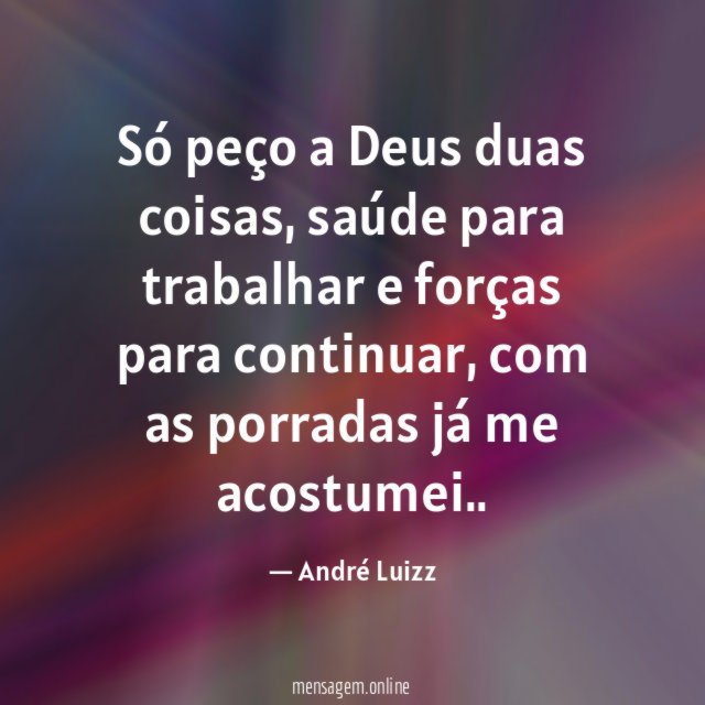 Só peço a Deus duas coisas