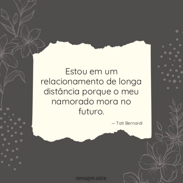 Estou em um relacionamento de longa distância porque