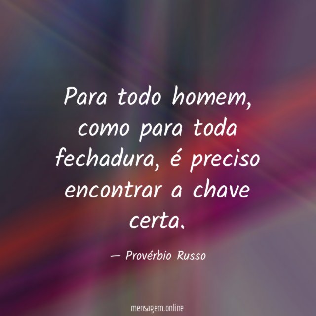 Para todo homem