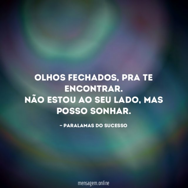 Olhos fechados