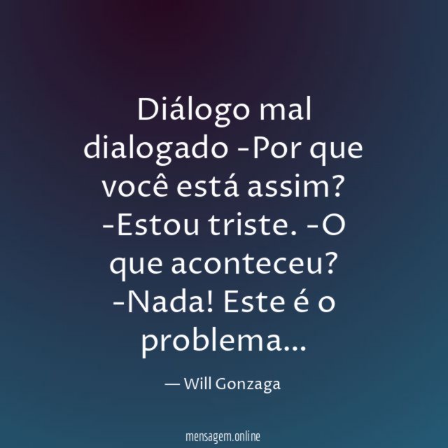 Diálogo mal dialogado