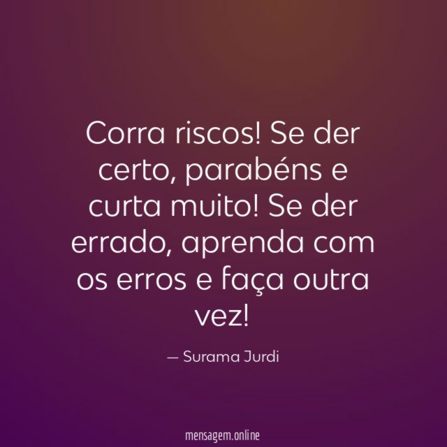 Corra riscos