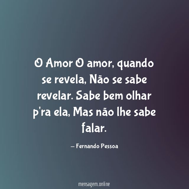 O Amor