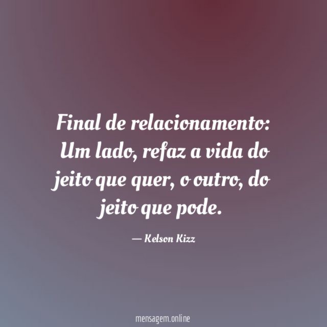 Final de relacionamento