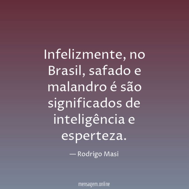 Infelizmente