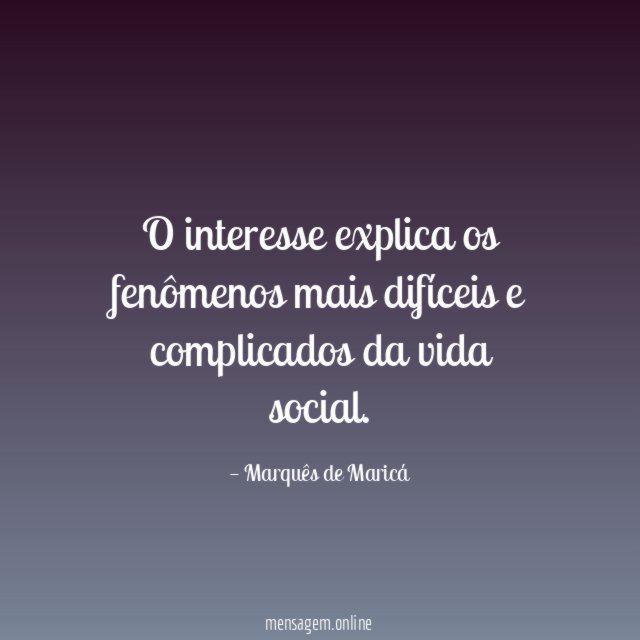 O interesse explica os fenômenos mais difíceis
