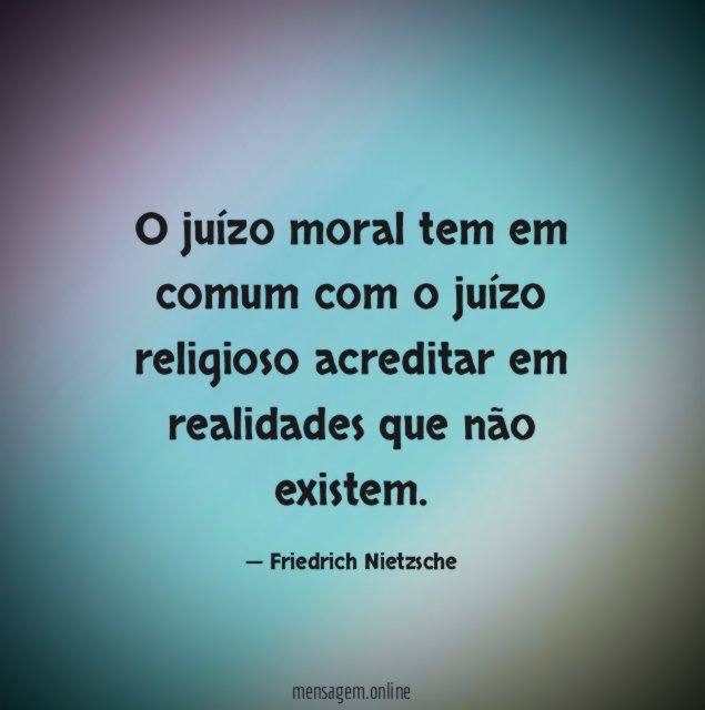 O juízo moral tem em comum com