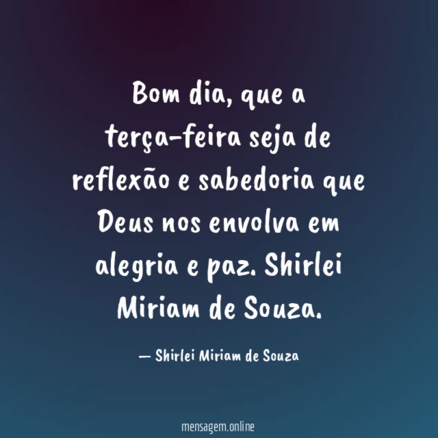 Bom dia