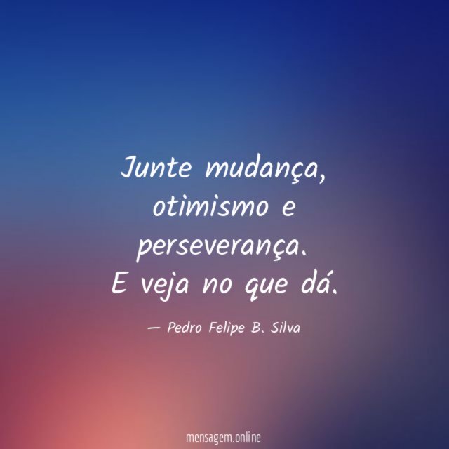 Junte mudança