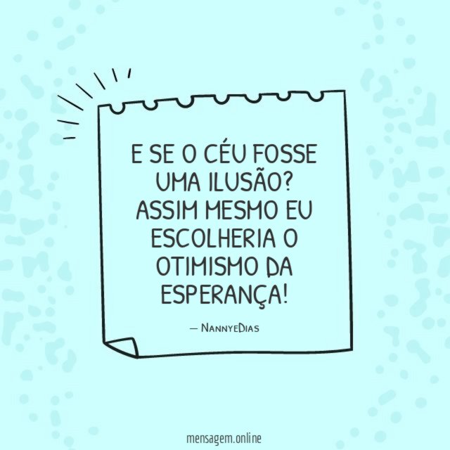 E se o céu fosse uma ilusão