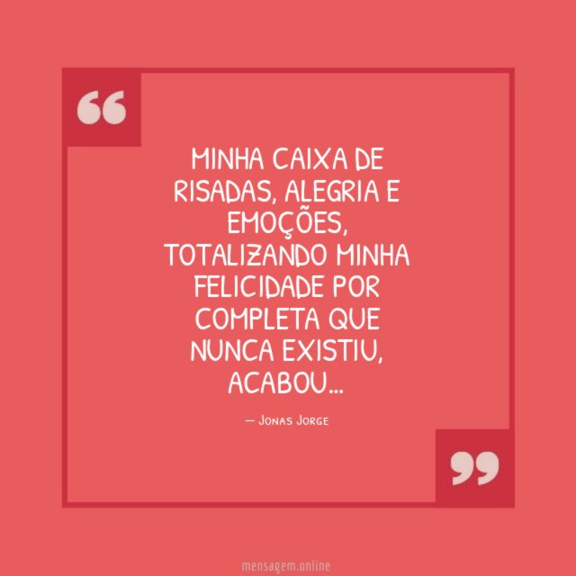 Minha caixa de risadas