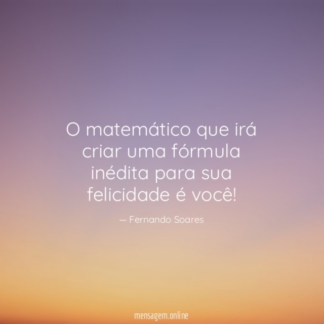O matemático que irá criar uma fórmula inédita