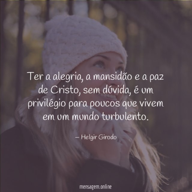 Ter a alegria