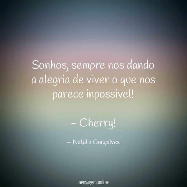 Sonhos